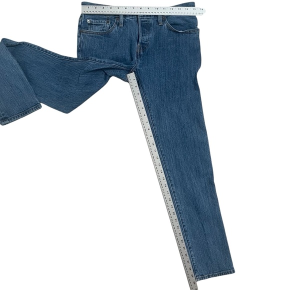 Levi's Jeans 501 CT Button Fly with Leather Patch - Picture 8 of 12